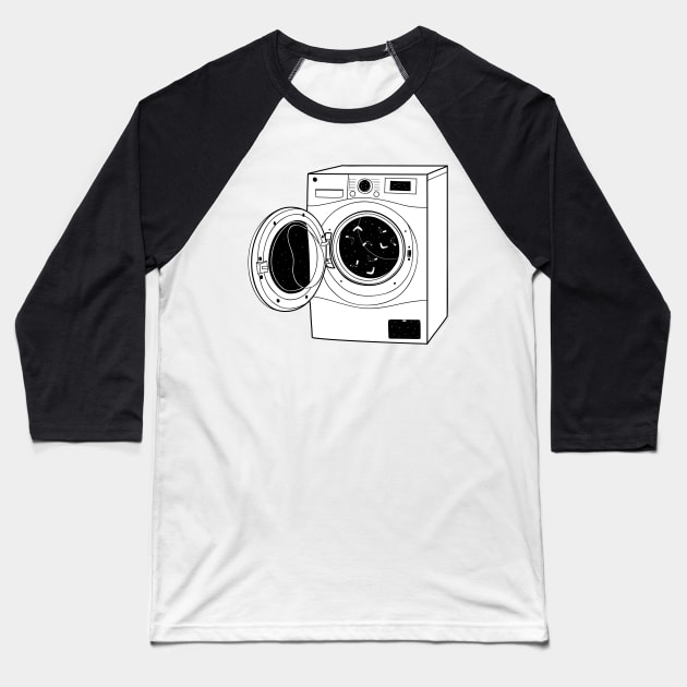 The washing machine Baseball T-Shirt by coclodesign